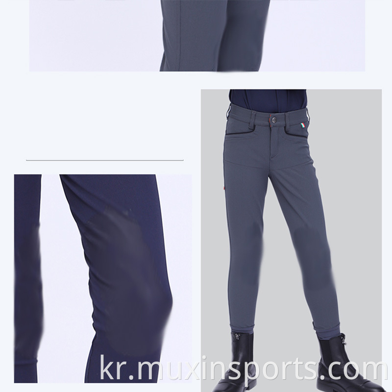 black horse riding breeches